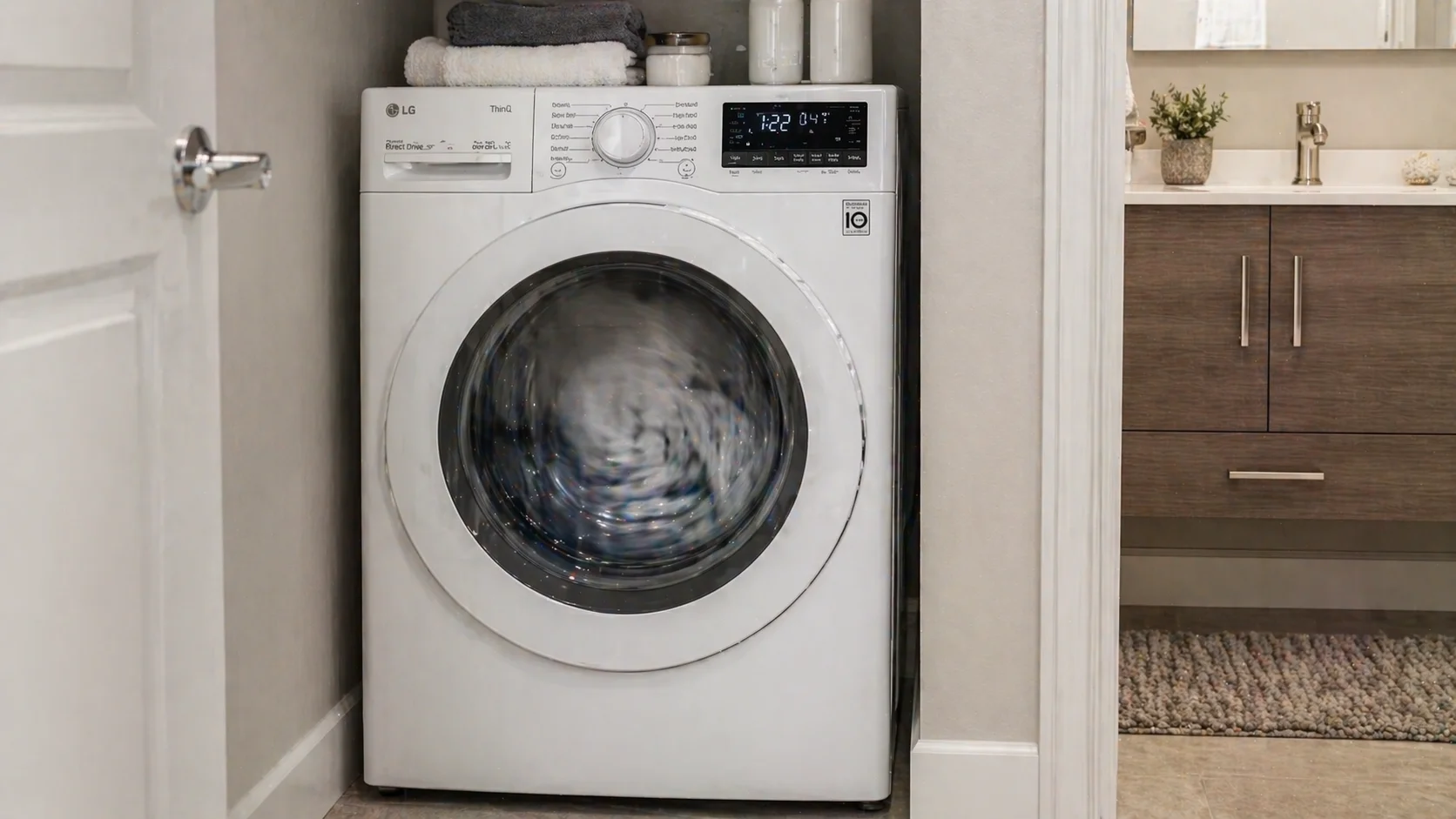 Washer dryer combo repair in Sherwood Park home